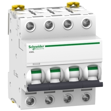 Wyłącznik nadprądowy iC60L-K40-4 C 40A 4-biegunowy A9F95440