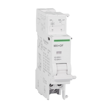 Wyzwalacz wzrostowy ze stykiem MX+OF-12/24 1CO 12…24 V AC/DC A9N26948