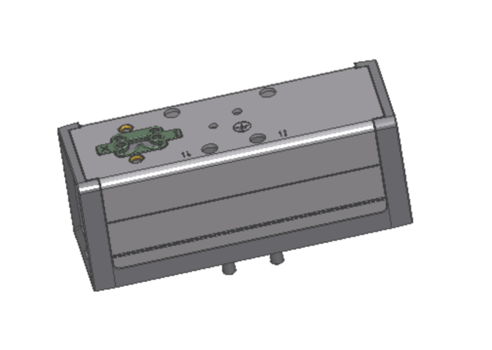 Elektrozawór bez pilota bez ręcznego przesterowania suwaka zaworu ISO3 5/2 DX3-621-60