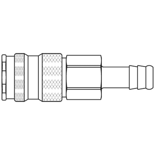 szybkozłącze żeńskie DN5,5 pod wąż Ø 13 mm 23KATF13MPN
