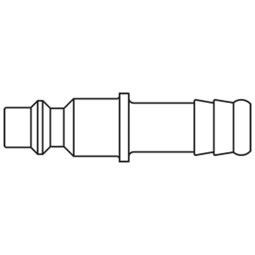 króciec szybkozłącza DN5,5 pod wąż Ø 10 mm 23SFTF10SXN