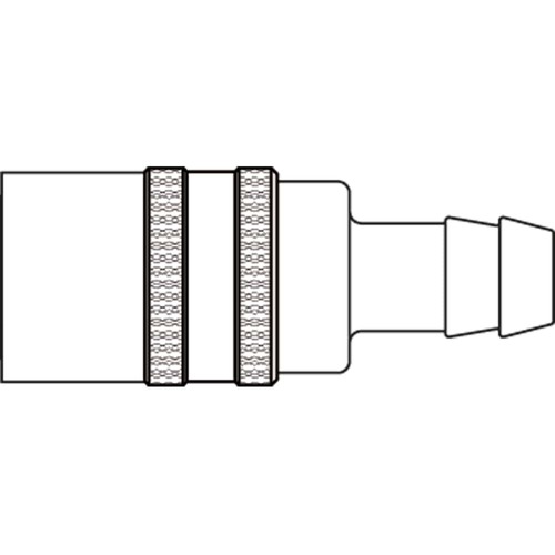 szybkozłącze DN13 pod wąż Ø 19 mm 88KFTF19MVX