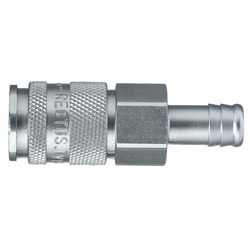 Szybkozłącze żeńskie DN10 pod wąż Ø 16mm 27KBTF16MPN