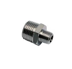 nypel z gwintami zewnętrznymi AISI 304 G1/2 na G1/4 501 31 0000 02