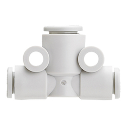 Złączka trójnik redukcyjny T ø 8mm na ø 6mm KQ2T08-06A