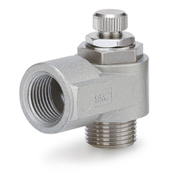 Zawór zwrotno dławiący kątowy 4 mm G1/2 AS4210-F04-S
