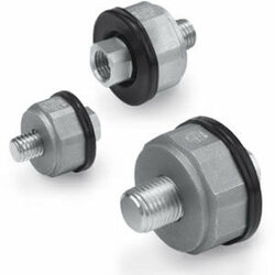 Lekka i kompaktowa końcówka kompensacyjna Ø20 mm M8x1,25 JT20