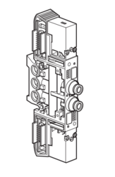 zawór PVL classic bez cewki multipin 5/2 G1/8 PVL-B10161852B