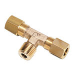 złącze trójnik z pierścieniami zaciskowym 5MM R1/8 0108 05 10