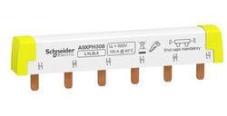 Szyna grzebieniowa 3P 6 modułów 100A A9XPH306