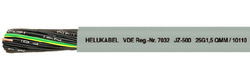 Kabel elastyczny 300/500V JZ-500 12G0,75 mm2 żyły czarne numerowane 10043