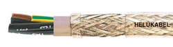 Kabel elastyczny 300/500V Y-CY-JZ 5G0,75 mm2 żyły czarne numer. ekranowany 16226