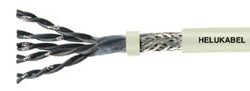 Kabel elastyczny 300/500V PAAR-CY-OZ 2X2X1 mm2 żyły czarne numer.ekranowany 17023