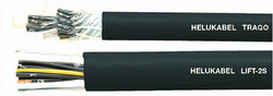 Sterowniczy dźwigowy 300/500V LIFT-2S 12G1 mm2 czarny, żyła nośna-stal 25091
