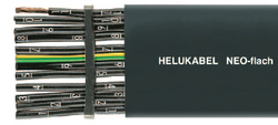Ngflgou 300/500V NEO-PŁASKI 12G1,5 mm2 płaski, żyły czarne 28006