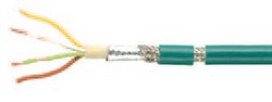 S-ftp, 4 żyły, kategoria 5 HELUKAT 200S 4X1XAWG24/19 izol żyły pp, opona pur 800088