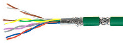 S-ftp, 4 pary, kategoria 5 HELUKAT 200S 4X2XAWG24/19 izol żyły pe, opona pur 81155
