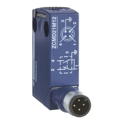Korpus wyłącznika krańcowego metalowy 1NO 1NC migowe konektor M12 ZCMD21C12