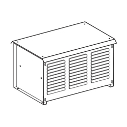Rezystor hamowania, IP23, 2.1 Ohm, 75kW VW3A7812