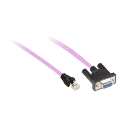 Przewod PLC LMC, SUB D9, RJ45, 3m VW3M3805R030