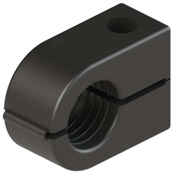 Zacisk z jednym otworem Ø rury 21.3 mm Polyamid 6 RON421.3X