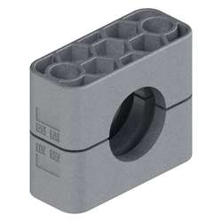 Zacisk (1 szt. - 2 części) Ø rury 57 mm Aluminium RAA657X