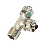 złącze trójnik skręcane z gwintem 4x6MM R1/8 R3BPL4/6-1/8