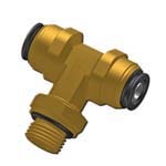złącze trójnik skręcane z gwintem 10MM M16x1,5 S8UNPMB10M16