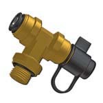 złącze trójnik skręcane z gwintem 12MM M22x1,5 M16x1,5  S8UNPMB12PPAM22