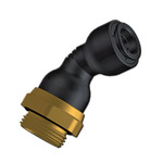 złącze kątowe 45° z gwintem 12MM M22x1,5 V68UNPMK12M22