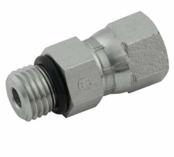 Przyłączka prosta nastawna Ø zew rury 18, 20mm 3/4'' gwint 1 1/16-12 Stal 12F65OMXS