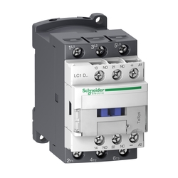 Stycznik 3P 32A 15kW 400V 1NO 1NC cewka 24V DC niski pobór mocy LC1D32BL