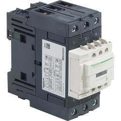 Stycznik 3P 40A 18,5kW 400V 1NO 1NC cewka 24V DC zaciski EverLink LC1D40ABD