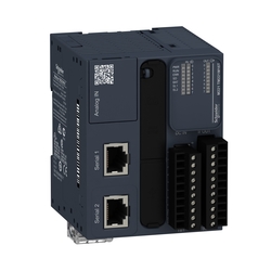 Sterownik PLC M221 16I/O Modułowy 8we/8wy tranzystorowe /2xAI 0-10V/ zasilanie 24VDC TM221M16T