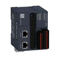 Sterownik PLC M221 16I/O Modułowy 8we/8wy tranzystorowe /2xAI 0-10V/ zasilanie 24VDC TM221M16TG