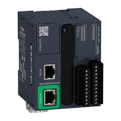 Sterownik PLC M221-24I/O Modułowy 16we/16wy tranzystorowe /2xAI 0-10V/ Ethernet/ zasilanie 24VDC TM221ME16T