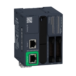 Sterownik PLC M221 32I/O Modułowy 16we/16wy tranzystorowe /2xAI 0-10V/ Ethernet/ zasilanie 24VDC TM221ME32TK