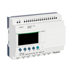 Przekaźnik Zelio Logic 16 wejść 10 wyjść LCD RTC 24VAC SR3B261B