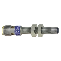 Czujnik indukcyjny M8 PNP NO + NC zasięg 1,5 mm zasilanie 12 - 24V DC konektor M12 XS1M08PC410D