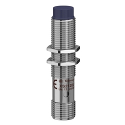 Czujnik indukcyjny M12 PNP NO zasięg 4 mm zasilanie 12 - 24V DC konektor M12 XS212BLPAM12