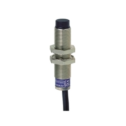 Czujnik indukcyjny M12 PNP NO zasięg 7 mm zasilanie 12 - 24V DC przewód 2 m XS212SAPAL2