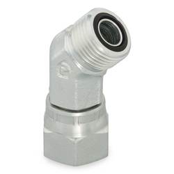 Złączka kolankowa 45° z nakrętką obrotową Ø zew rury 12mm 1/2'' gwint 13/16-16 13/16-16 8 V6LO-S