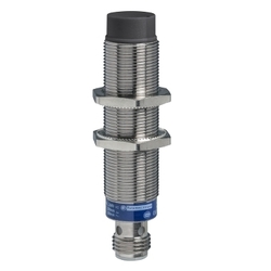 Czujnik indukcyjny M18 PNP NO zasięg 12 mm zasilanie 12 - 24 - 48V DC konektor M12 XS618B4PAM12