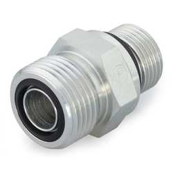 Przyłączka prosta Ø zew rury 8mm 5/16'' gwint 3/8-19 11/16-16 6-6F42EDMLOS