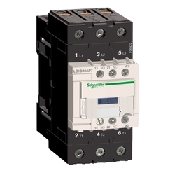 Stycznik 3P 40A 18,5kW 400V 1NO 1NC cewka 230V AC zaciski EverLink LC1D40AP7
