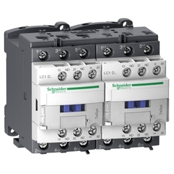 Stycznik nawrotny 3P 18A 7,5kW 400V 1NO 1NC cewka 24V DC niski pobór mocy LC2D18BL