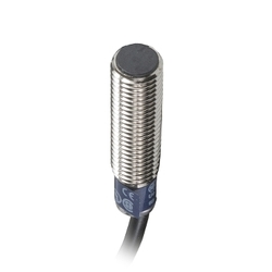 Czujnik indukcyjny M8 NPN NO zasięg Sn 2,5 mm zasilanie 12 - 24V DC przewód 2 m XS108B3NAL2