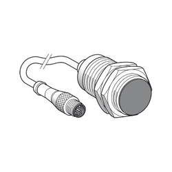 Czujnik indukcyjny M30 PNP i NPN NO lub NC programowalne zasięg Sn 10 mm zasilanie 12 - 24V DC konektor M12 XS1M30KPM40LD