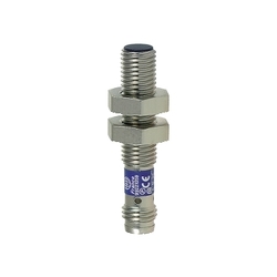 Czujnik indukcyjny M8 PNP NO zasięg Sn 2,5 mm zasilanie 12 - 24V DC konektor M8 XS1N08PA349S