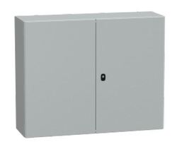 Obudowa S3D 800x1000x300mm z płytą montażową i drzwiami podwójnymi  NSYS3D81030DP